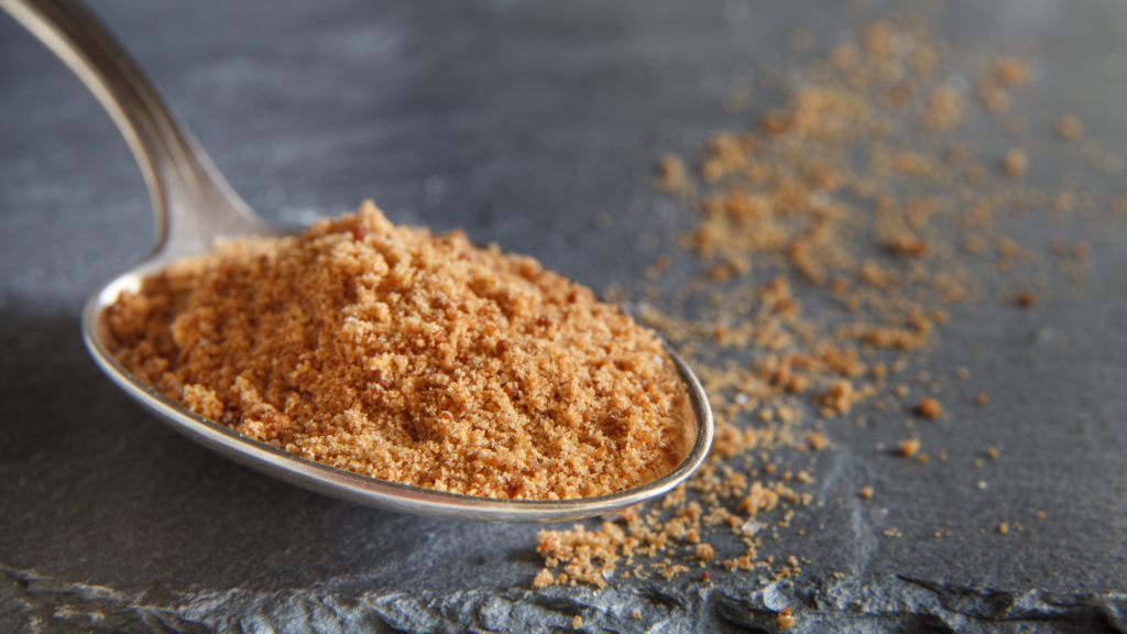 Spoonful of coconut sugar